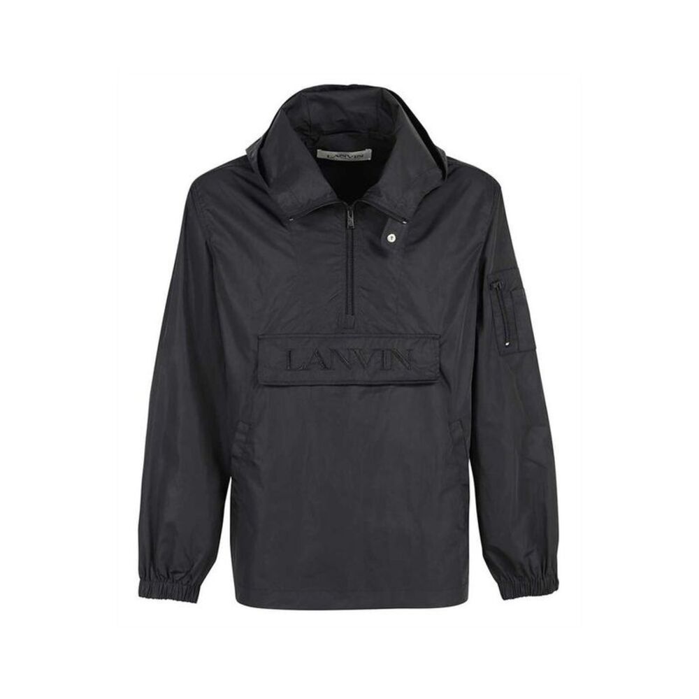 Lanvin Black Polyamide Shell Men's Jacket